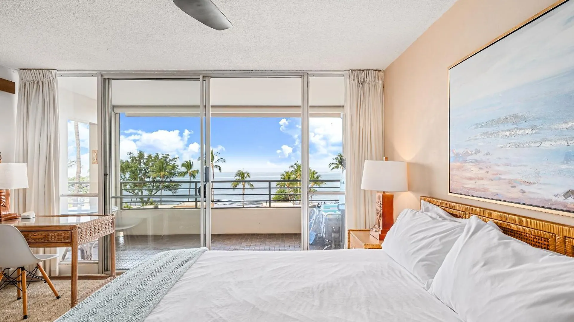 Stunning Ocean View 2 Bedroom Steps From Beach كيهي الولايات المتحدة الأمريكية